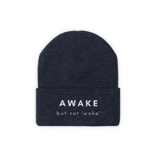 Load image into Gallery viewer, MEGA - Not Woke - Beanie - Make Earth Great Again - MEGApodcast, MEGAendorsed, MEGAstore - Make Earth Great Again

