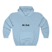 Load image into Gallery viewer, MEGA - Mega Hoodie - Snow - Make Earth Great Again - MEGApodcast, MEGAendorsed, MEGAstore - Make Earth Great Again

