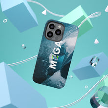 Load image into Gallery viewer, MEGA - Mega Phone Case - Glacier - Make Earth Great Again - MEGApodcast, MEGAendorsed, MEGAstore - Make Earth Great Again
