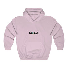 Load image into Gallery viewer, MEGA - Mega Hoodie - Snow - Make Earth Great Again - MEGApodcast, MEGAendorsed, MEGAstore - Make Earth Great Again
