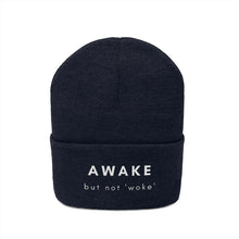 Load image into Gallery viewer, MEGA - Not Woke - Beanie - Make Earth Great Again - MEGApodcast, MEGAendorsed, MEGAstore - Make Earth Great Again
