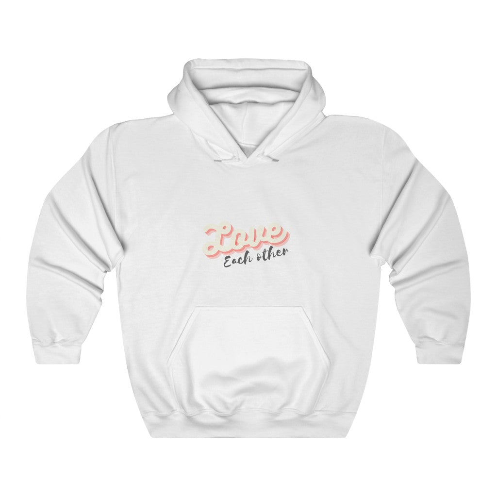 MEGA - Love Each Other - Hoodie - Make Earth Great Again - MEGApodcast, MEGAendorsed, MEGAstore - Make Earth Great Again
