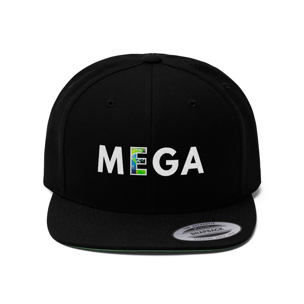 MEGA - Mega Original Baseball Cap - Night - Make Earth Great Again - MEGApodcast, MEGAendorsed, MEGAstore - Make Earth Great Again