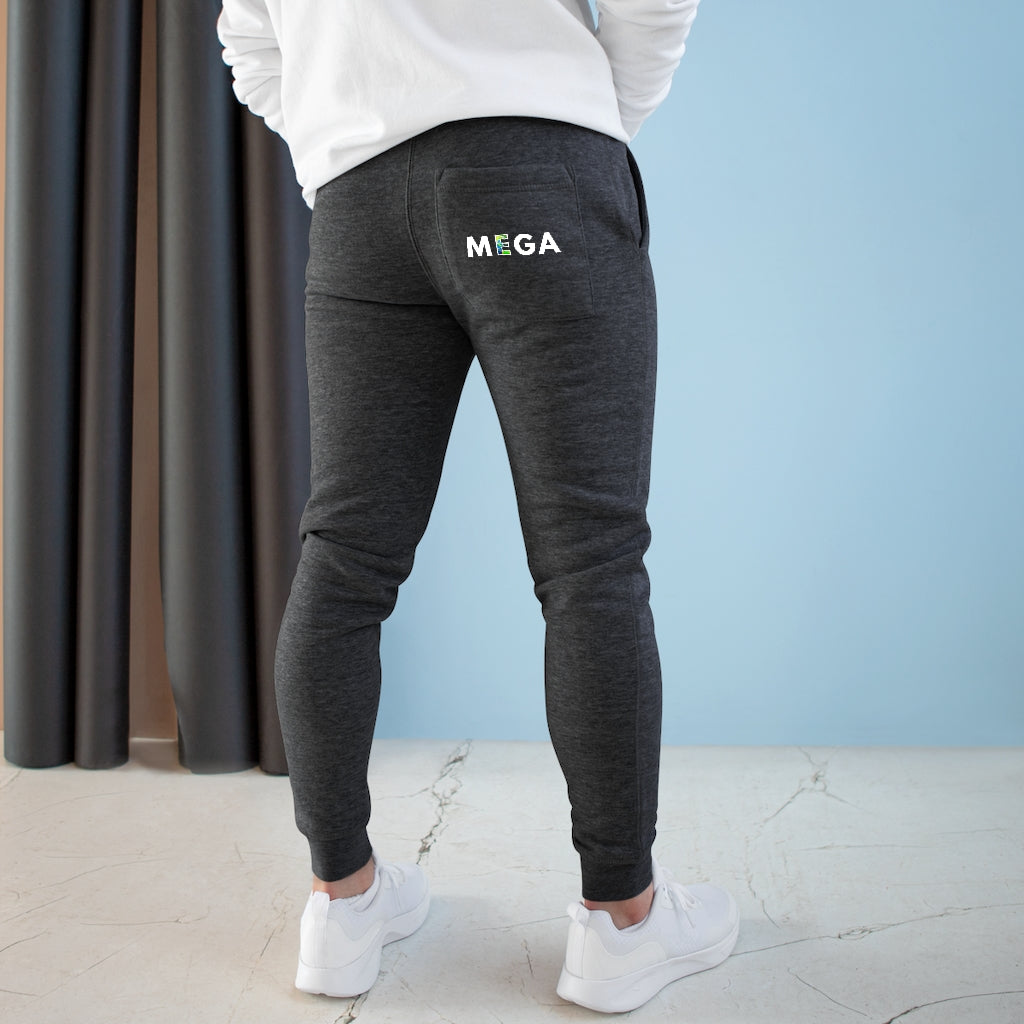 MEGA - Mega Original Joggers - Granite - Make Earth Great Again - MEGApodcast, MEGAendorsed, MEGAstore - Make Earth Great Again