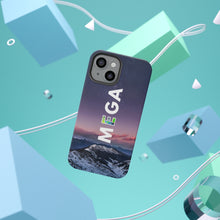 Load image into Gallery viewer, MEGA - Mega Phone Case - Mountain Top - Make Earth Great Again - MEGApodcast, MEGAendorsed, MEGAstore - Make Earth Great Again
