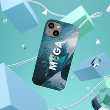 Load image into Gallery viewer, MEGA - Mega Phone Case - Glacier - Make Earth Great Again - MEGApodcast, MEGAendorsed, MEGAstore - Make Earth Great Again
