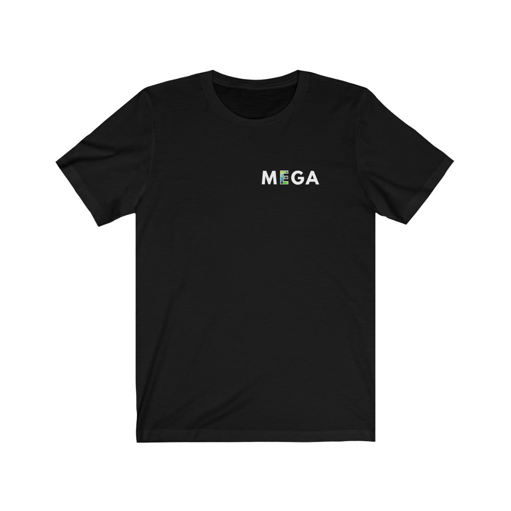 MEGA - Mega Original Tee - Night - Make Earth Great Again - MEGApodcast, MEGAendorsed, MEGAstore - Make Earth Great Again